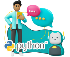 Pythonda aqlli chatbot - Школа программирования для детей, компьютерные курсы для школьников, начинающих и подростков - KIBERone г. Farg’ona 