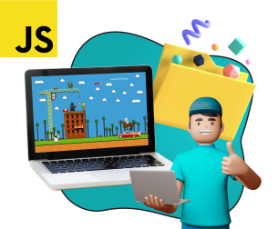 JavaScript dasturlash. Keling, o'yinlar yaratishni o'rganamiz! - Школа программирования для детей, компьютерные курсы для школьников, начинающих и подростков - KIBERone г. Farg’ona 